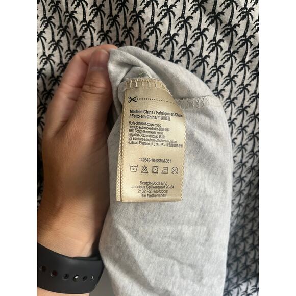 Scotch & Soda palm tree tshirt size med - Picture 5 of 7